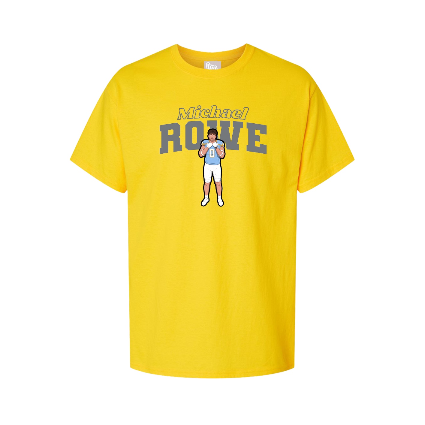 Youth Tee — Name Arch in Gold