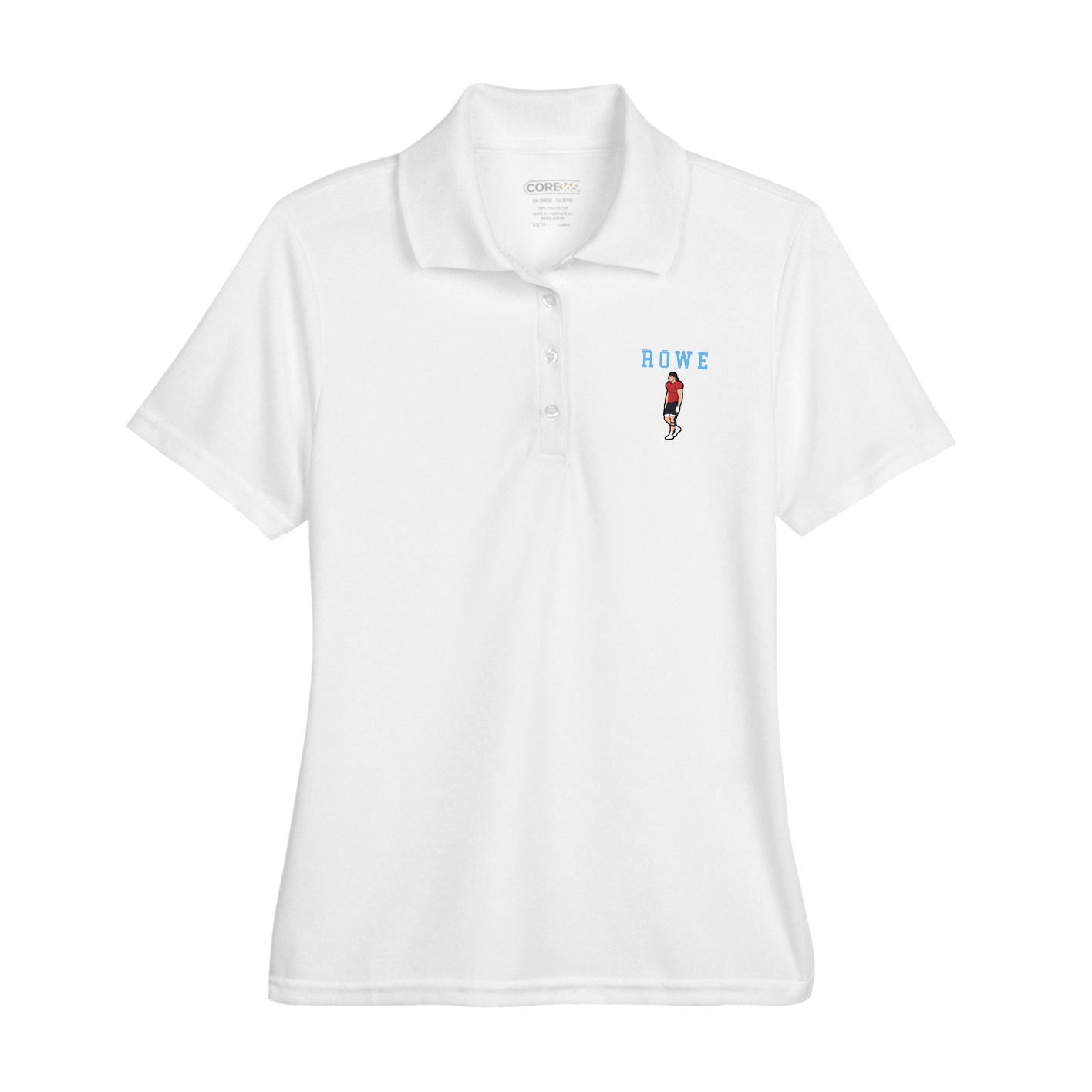 Womens Performance Polo — Shirsey in White