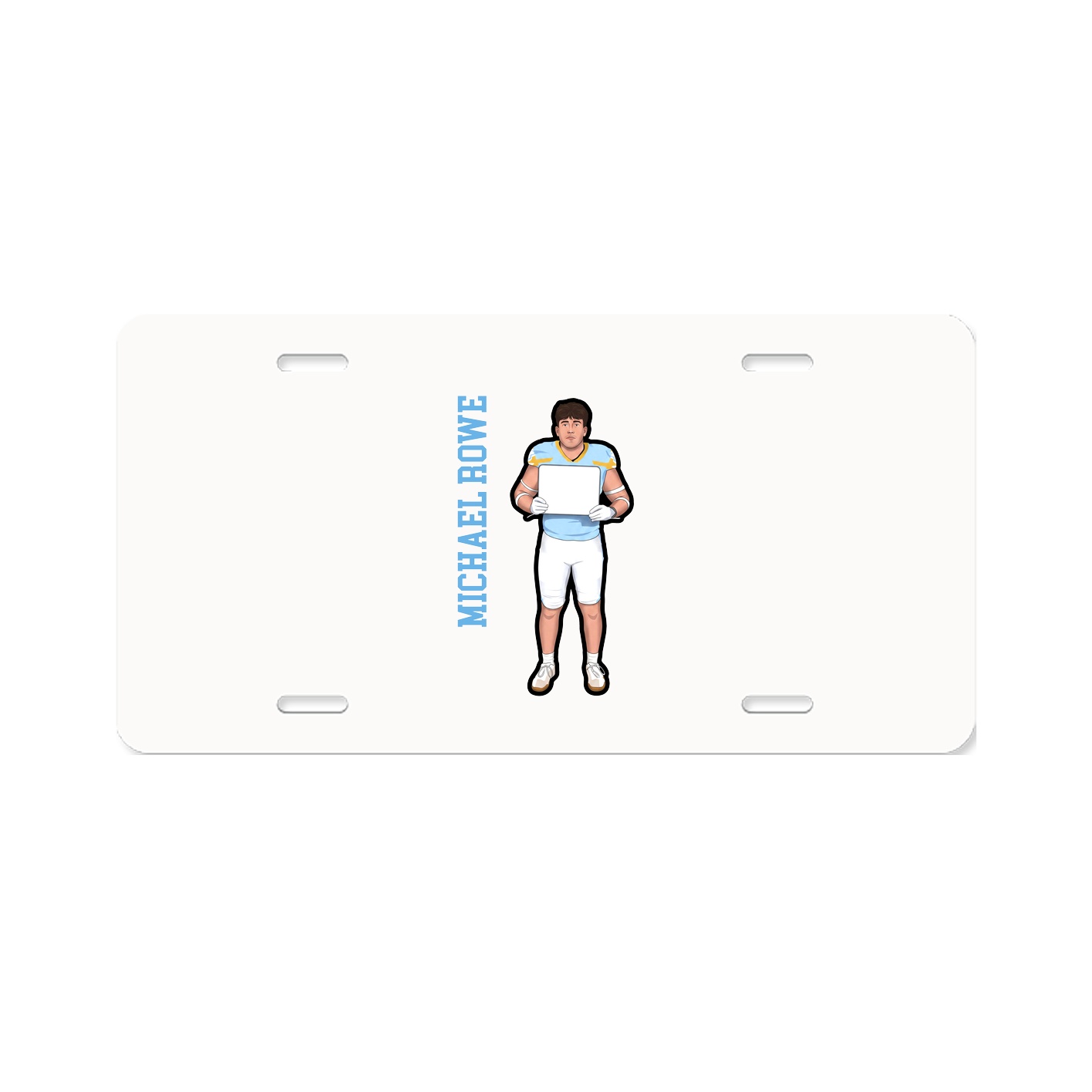 Aluminum License Plate