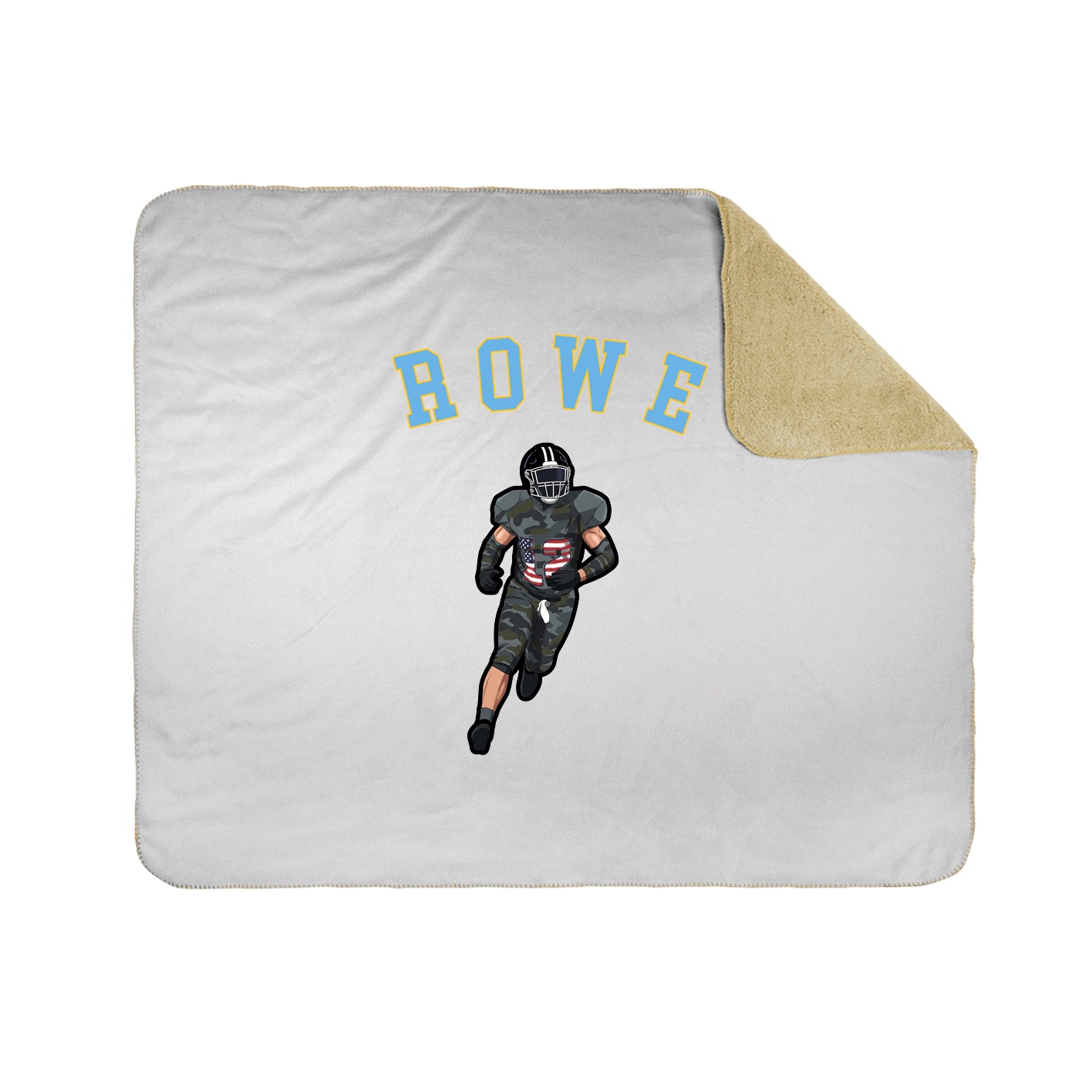 Throw Blanket — Shirsey Arch in White