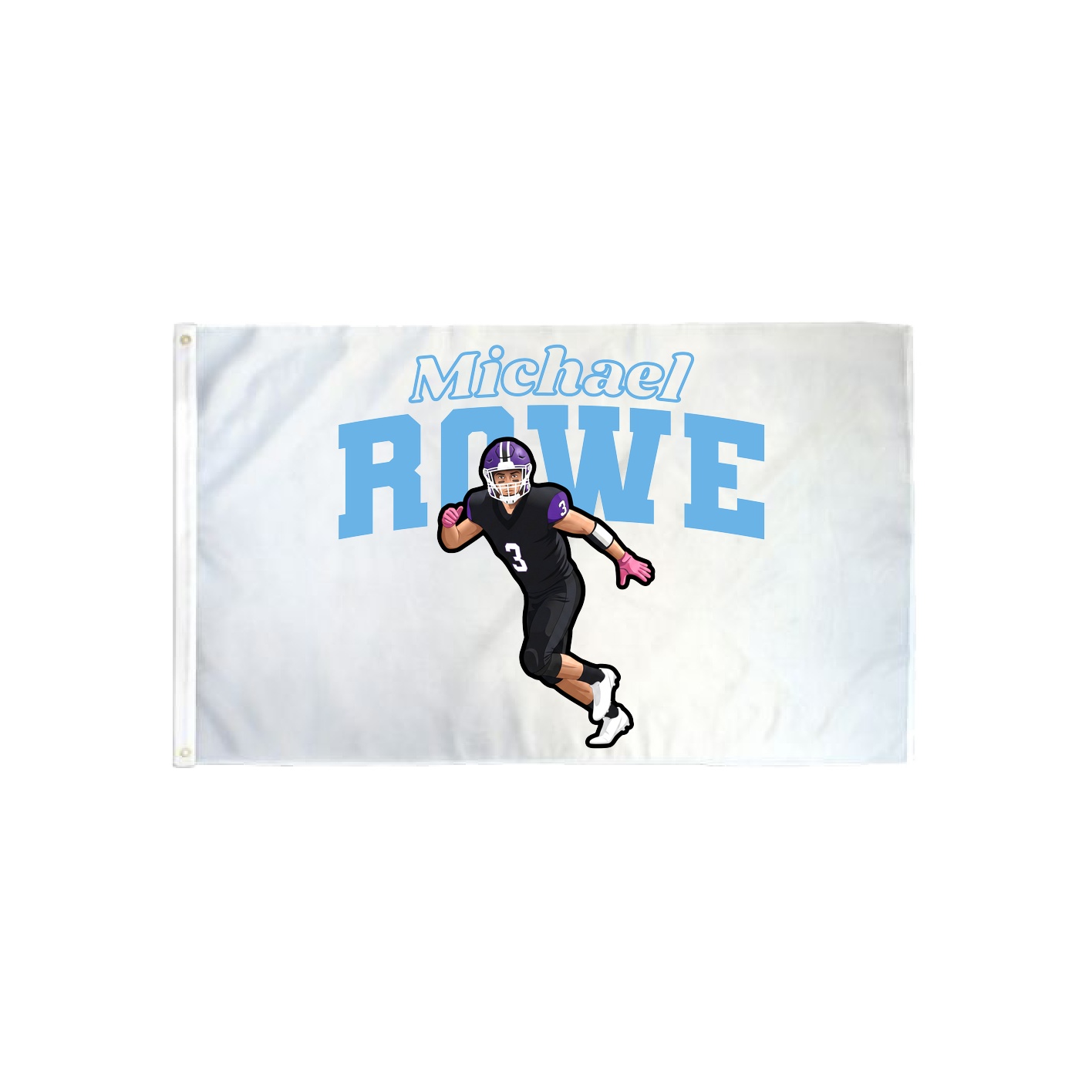 3x5 Flag — Name Arch in Classic