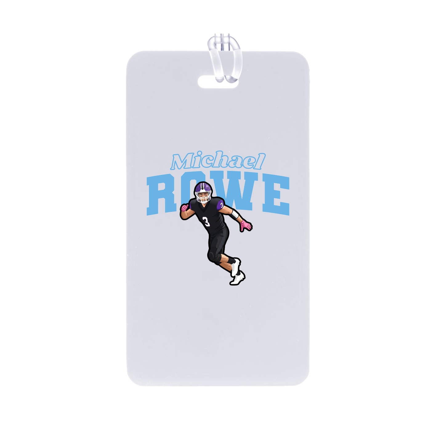 Bag Tag — Name Arch in Classic