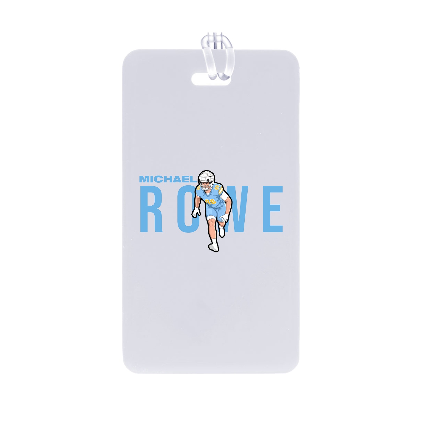 Bag Tag — Player Name in Classic