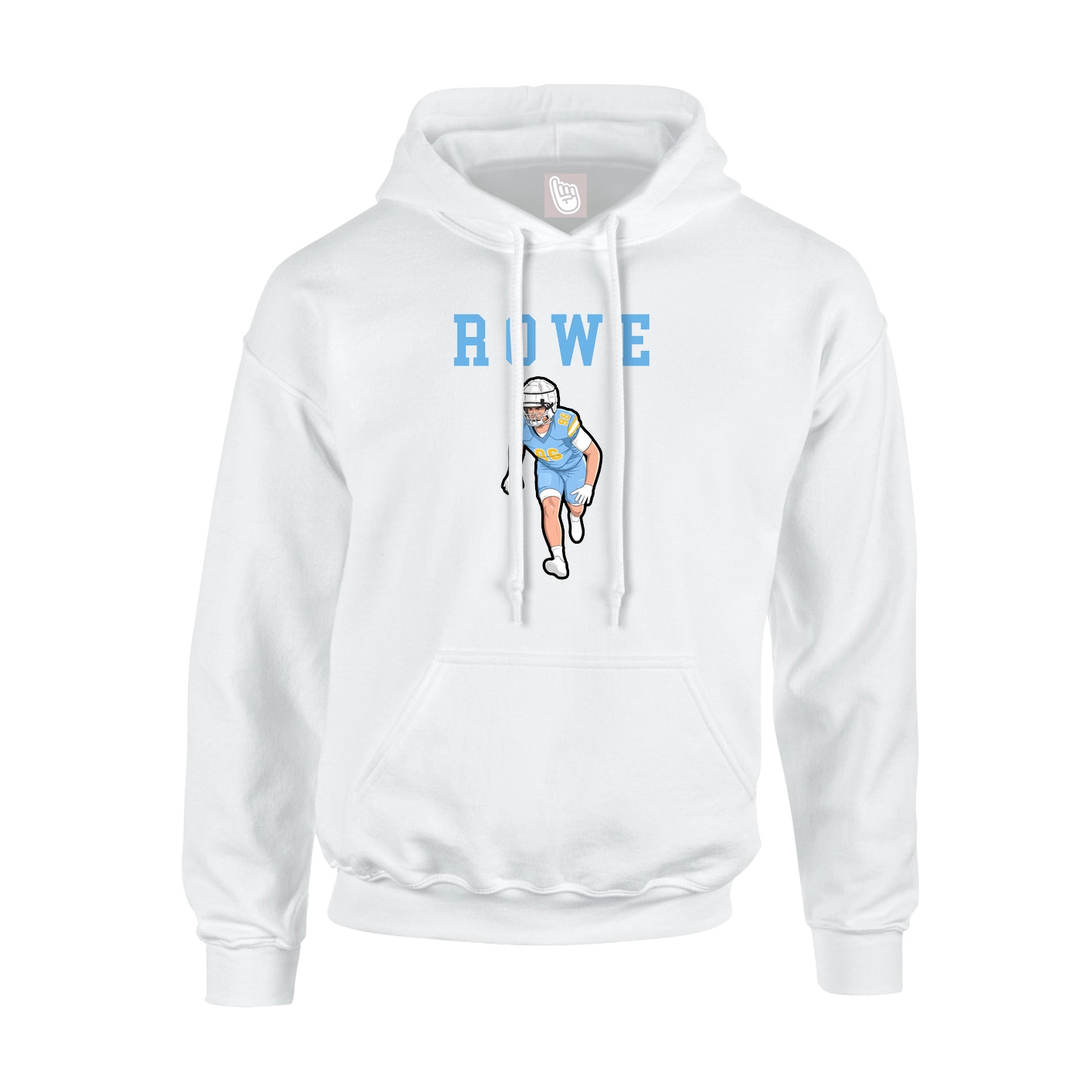 Youth Hoodie — Shirsey in White