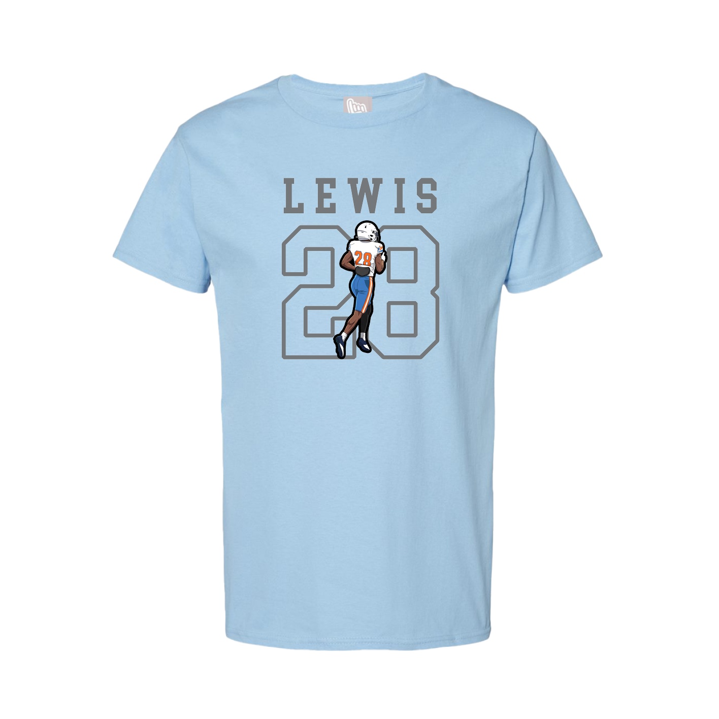Youth Tee — Shirsey in Light Blue