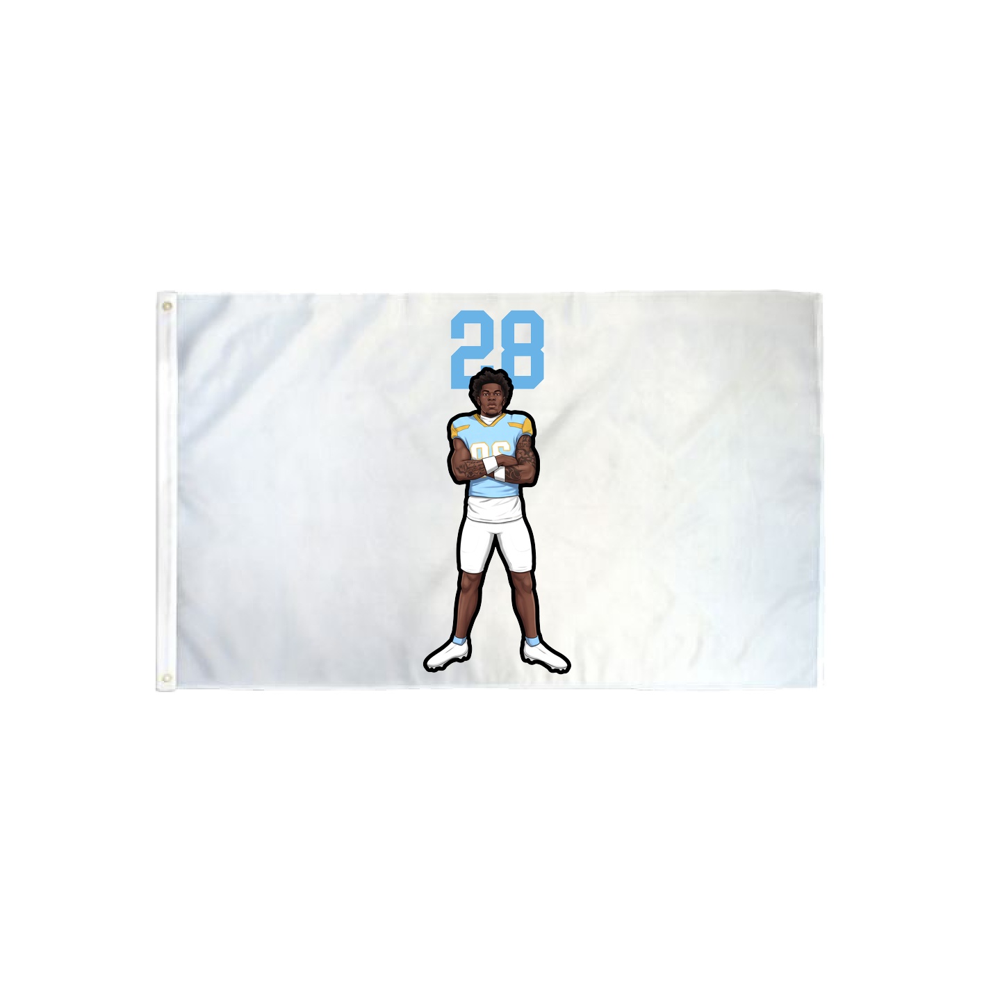 3x5 Flag — Number Top in Classic