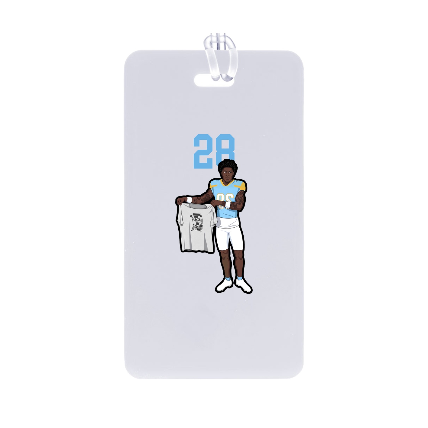 Bag Tag — Number Top in Classic