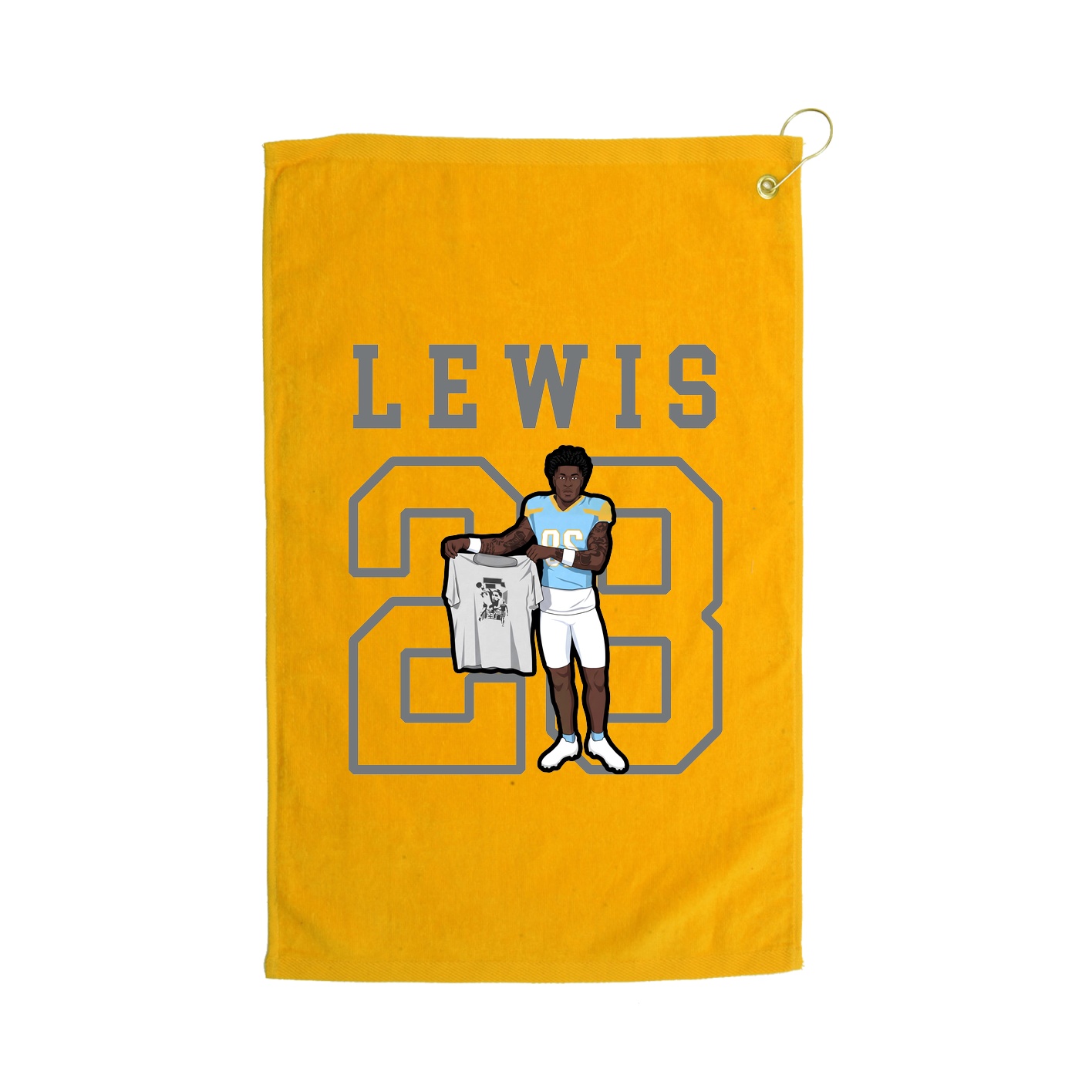 Golf Towel — Shirsey in Gold