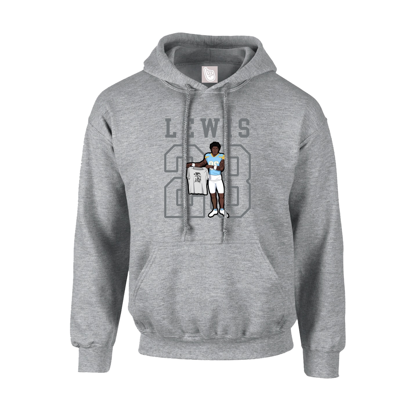 Youth Hoodie — Shirsey in Grey