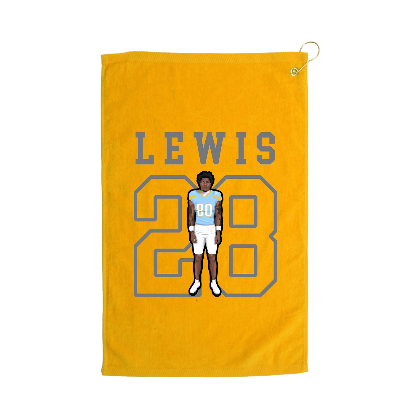 Golf Towel — Shirsey in Gold