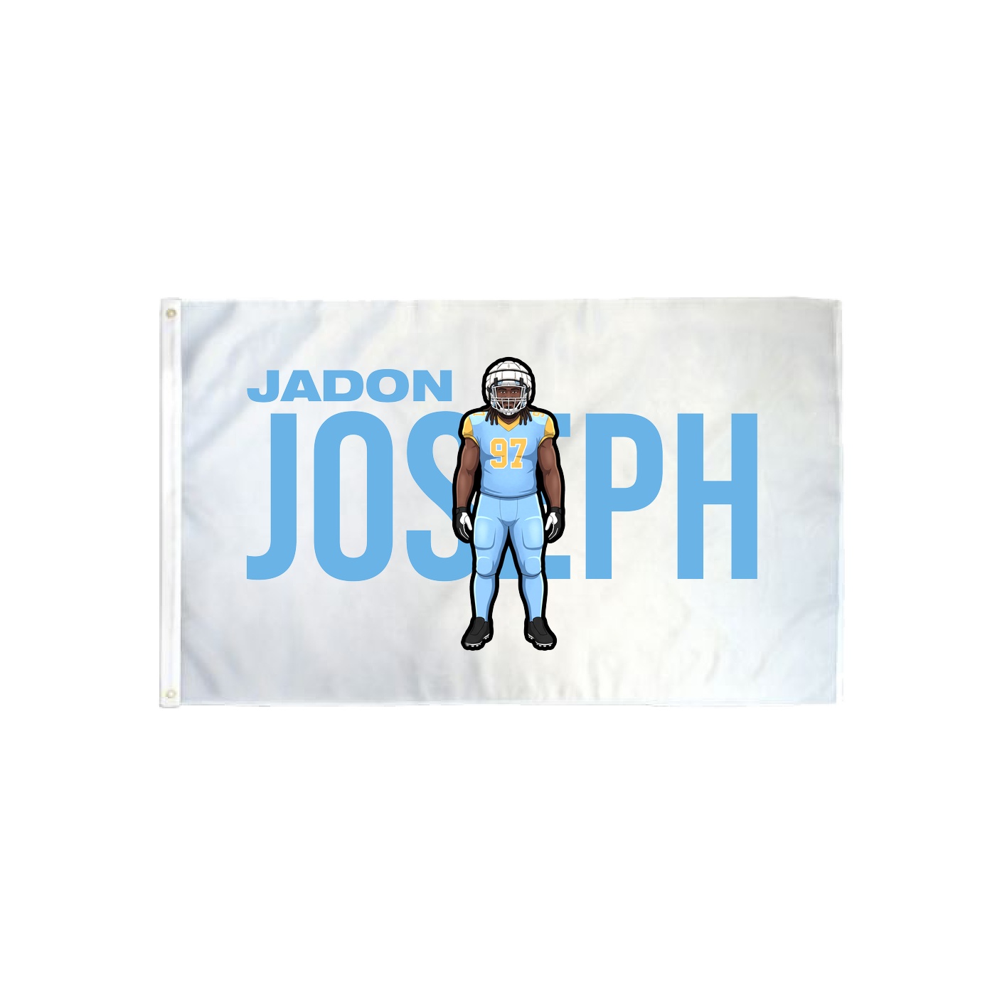 3x5 Flag — Player Name in Classic