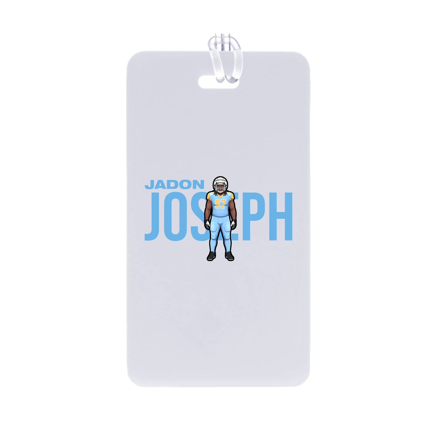 Bag Tag — Player Name in Classic