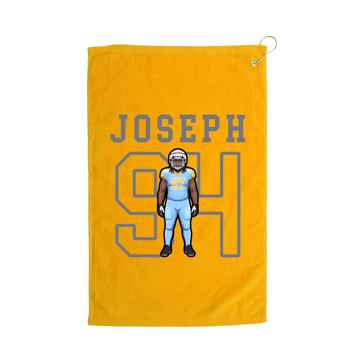Golf Towel — Shirsey in Gold