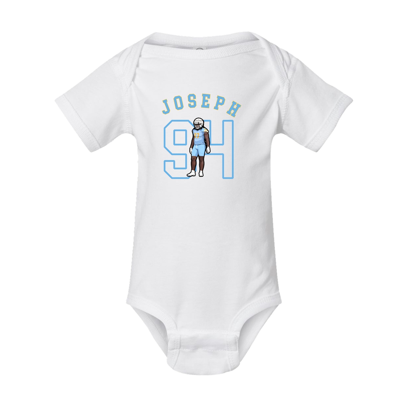 Baby Onesie — Shirsey Arch in White