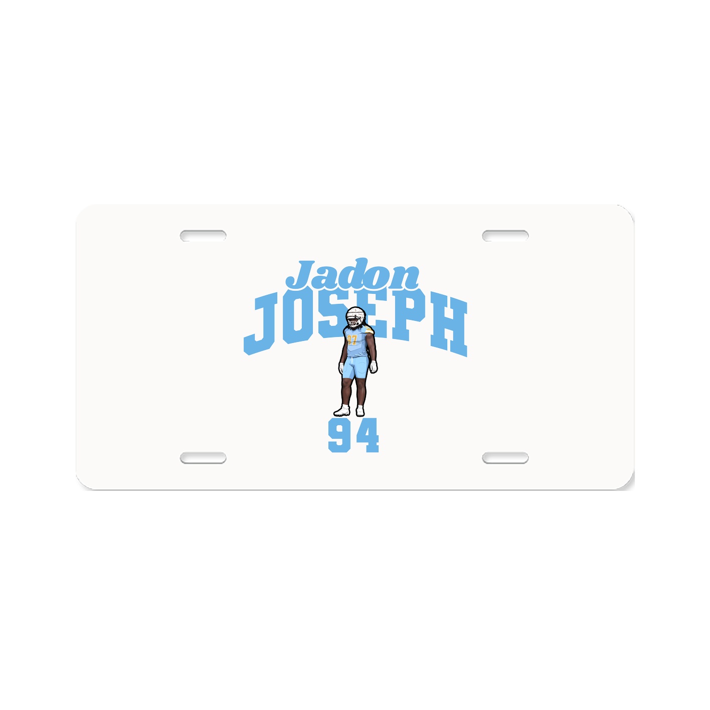 License Plate — Signature Arch in Classic