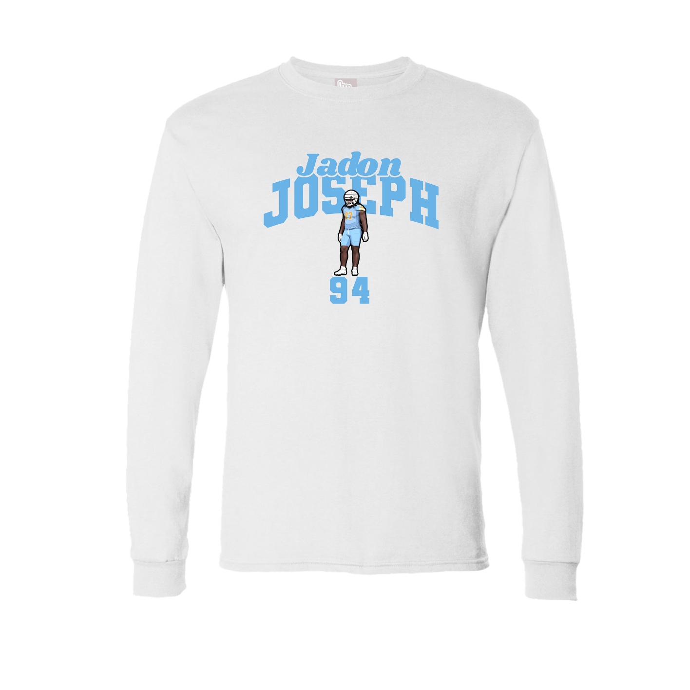 Long Sleeve Tee — Signature Arch in White