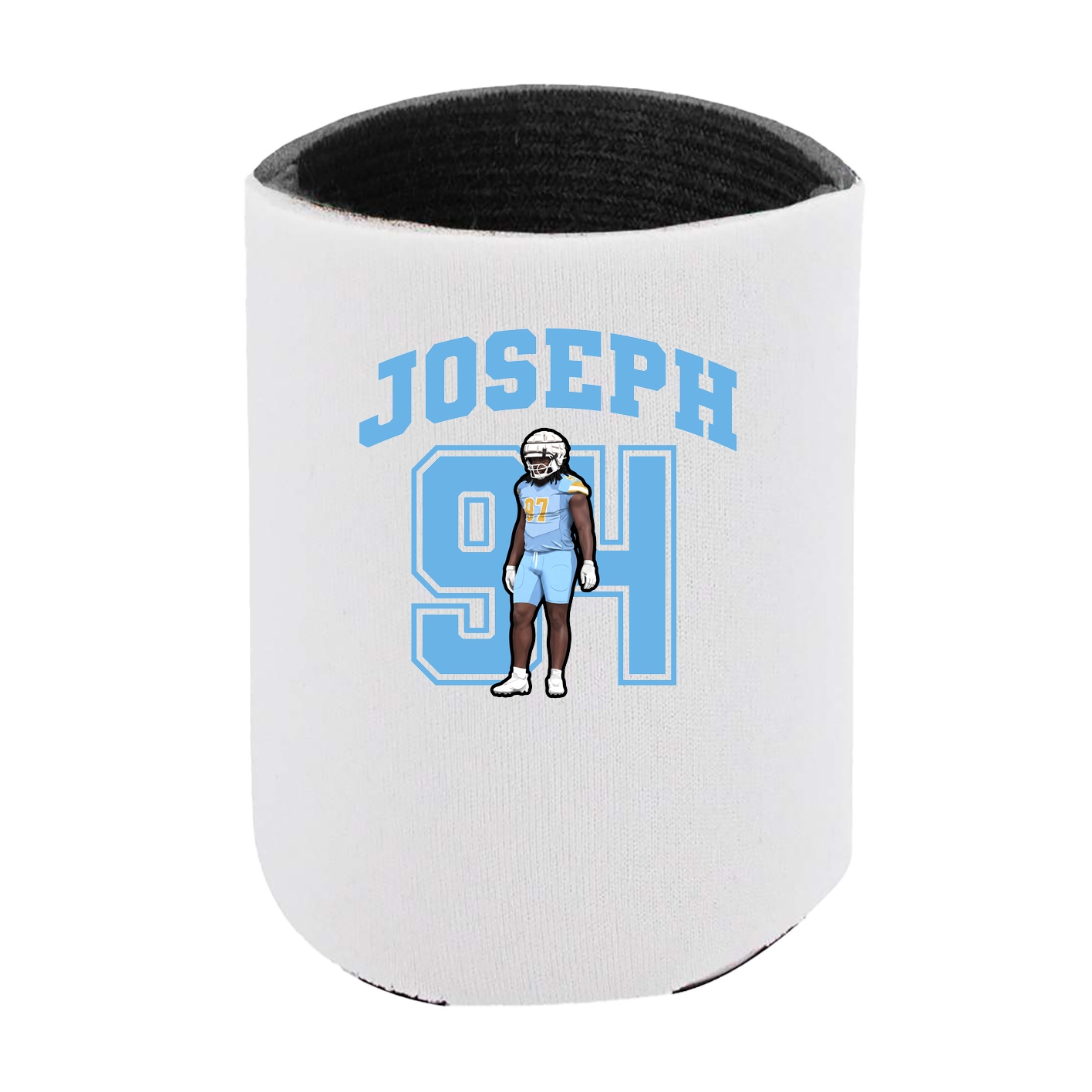 Can Holder — Number in White