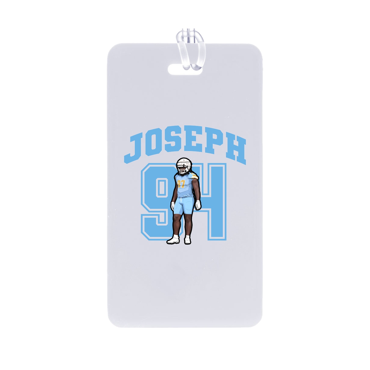 Bag Tag — Number in Classic