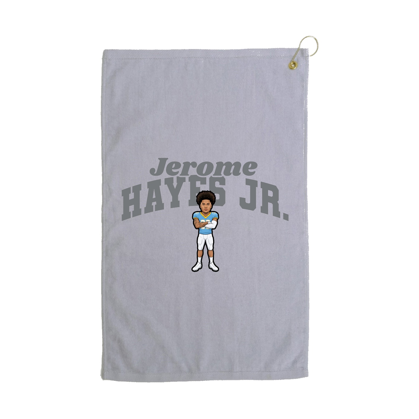 Golf Towel — Signature Arch in Grey