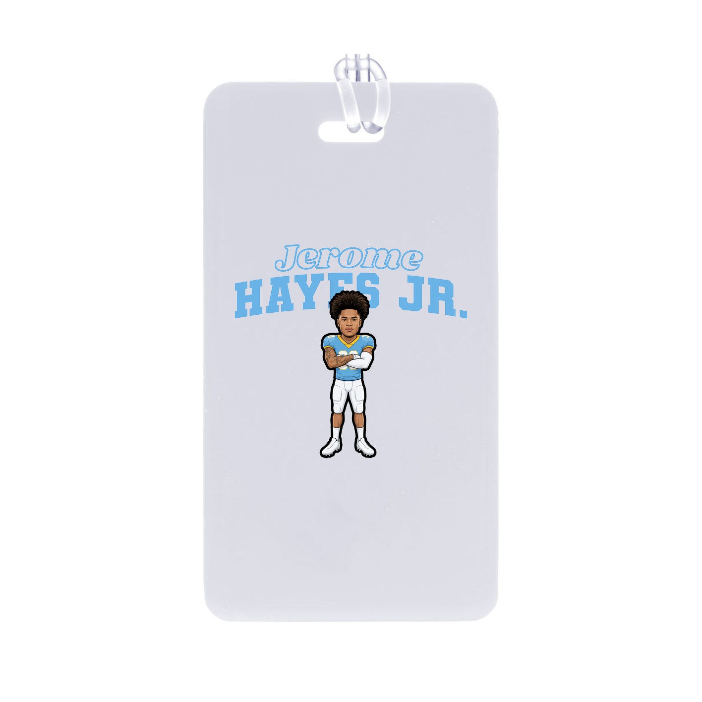 Bag Tag — Name Arch in Classic