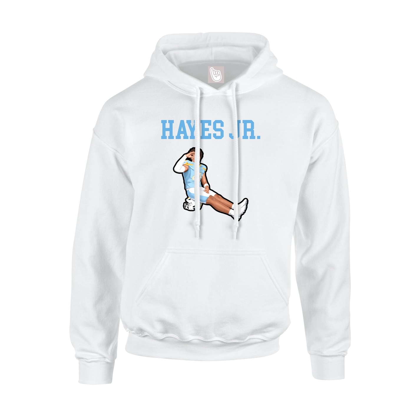 Hoodie — Shirsey in White