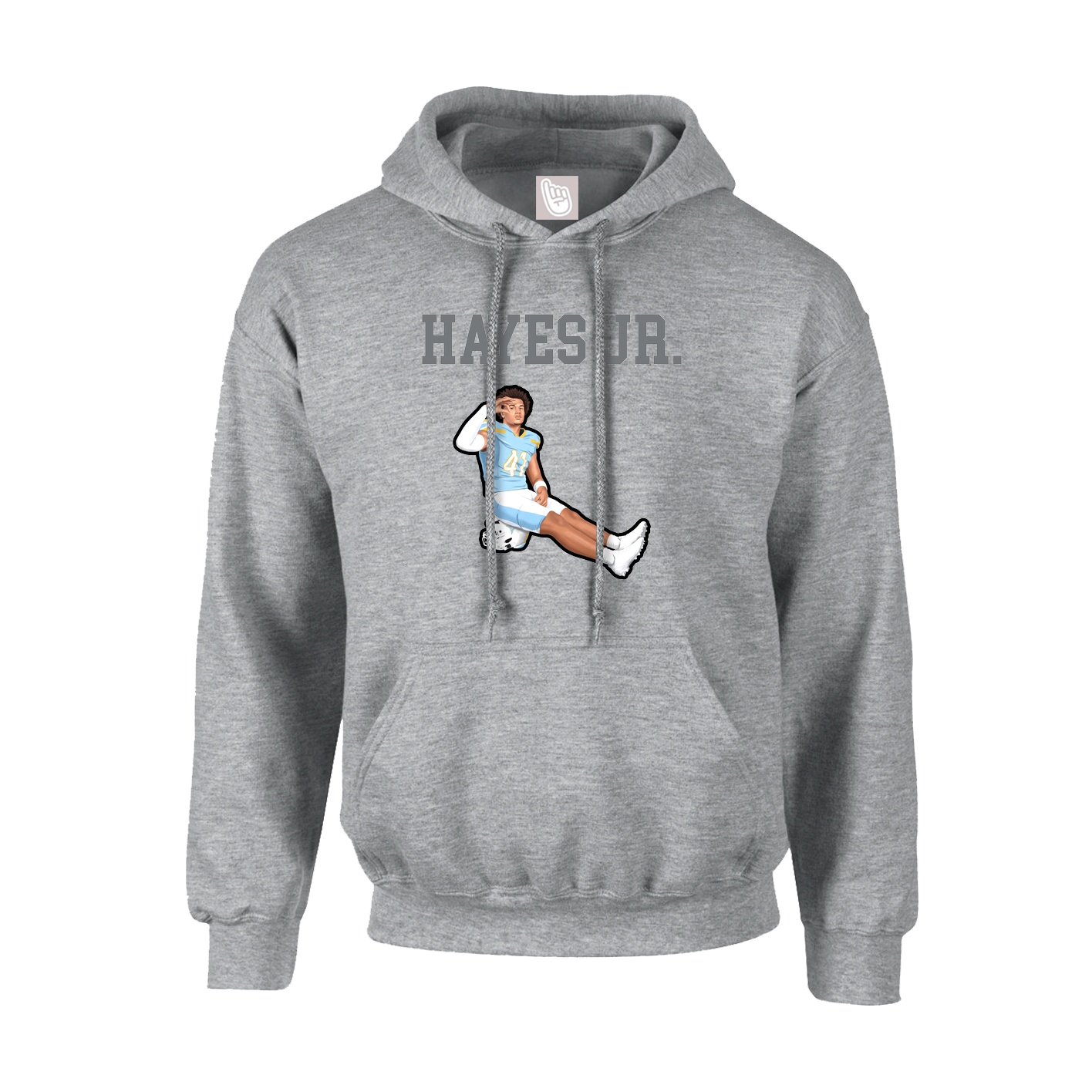 Youth Hoodie — Shirsey in Grey