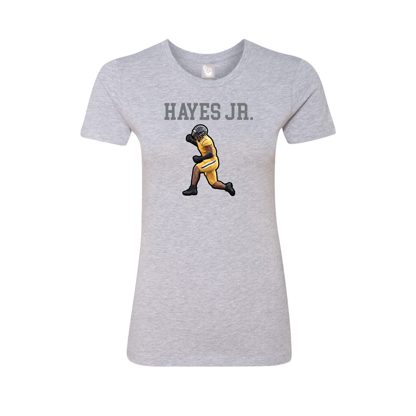 Fitted Women's Tee — Shirsey in Grey