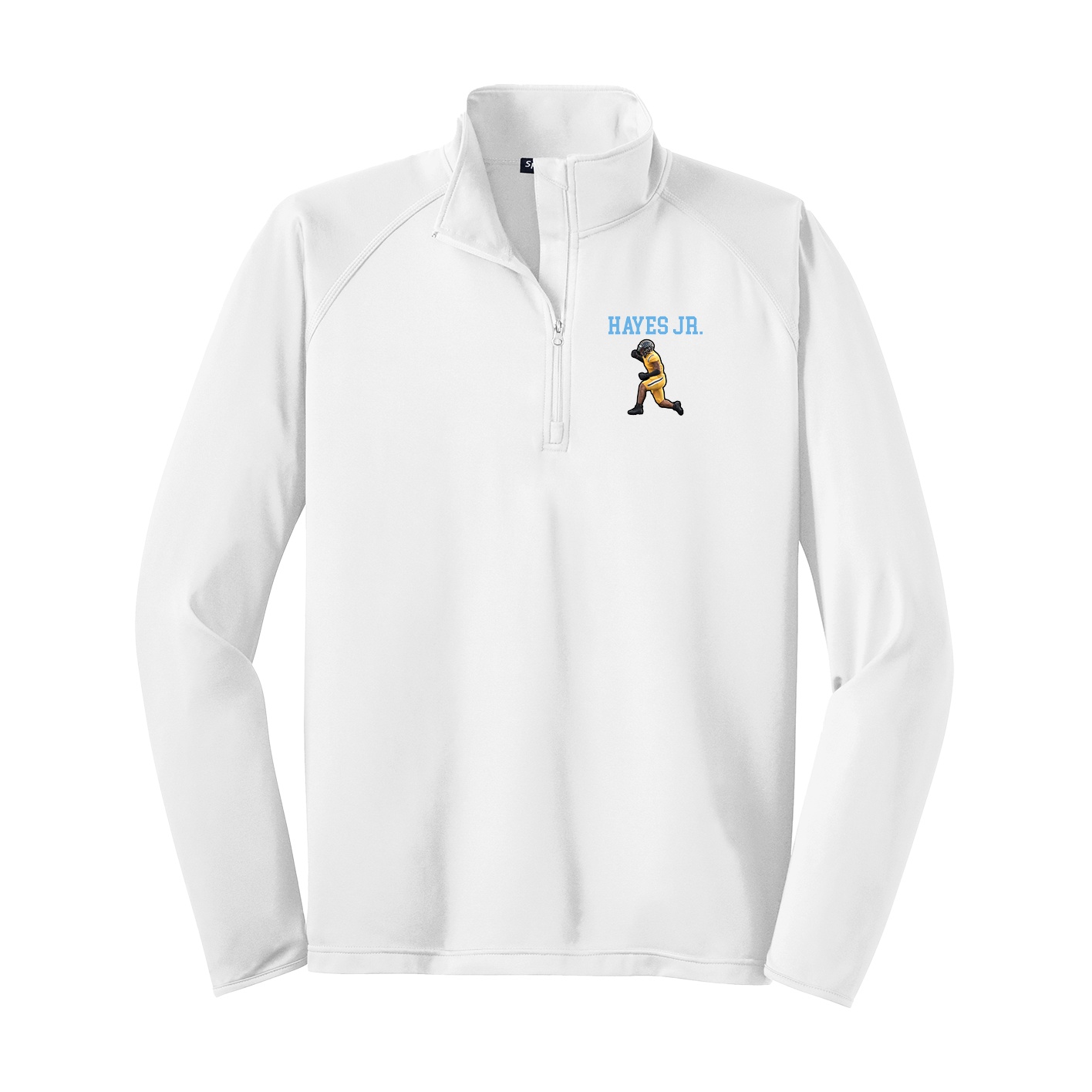 Q-Zip Pullover — Shirsey in White