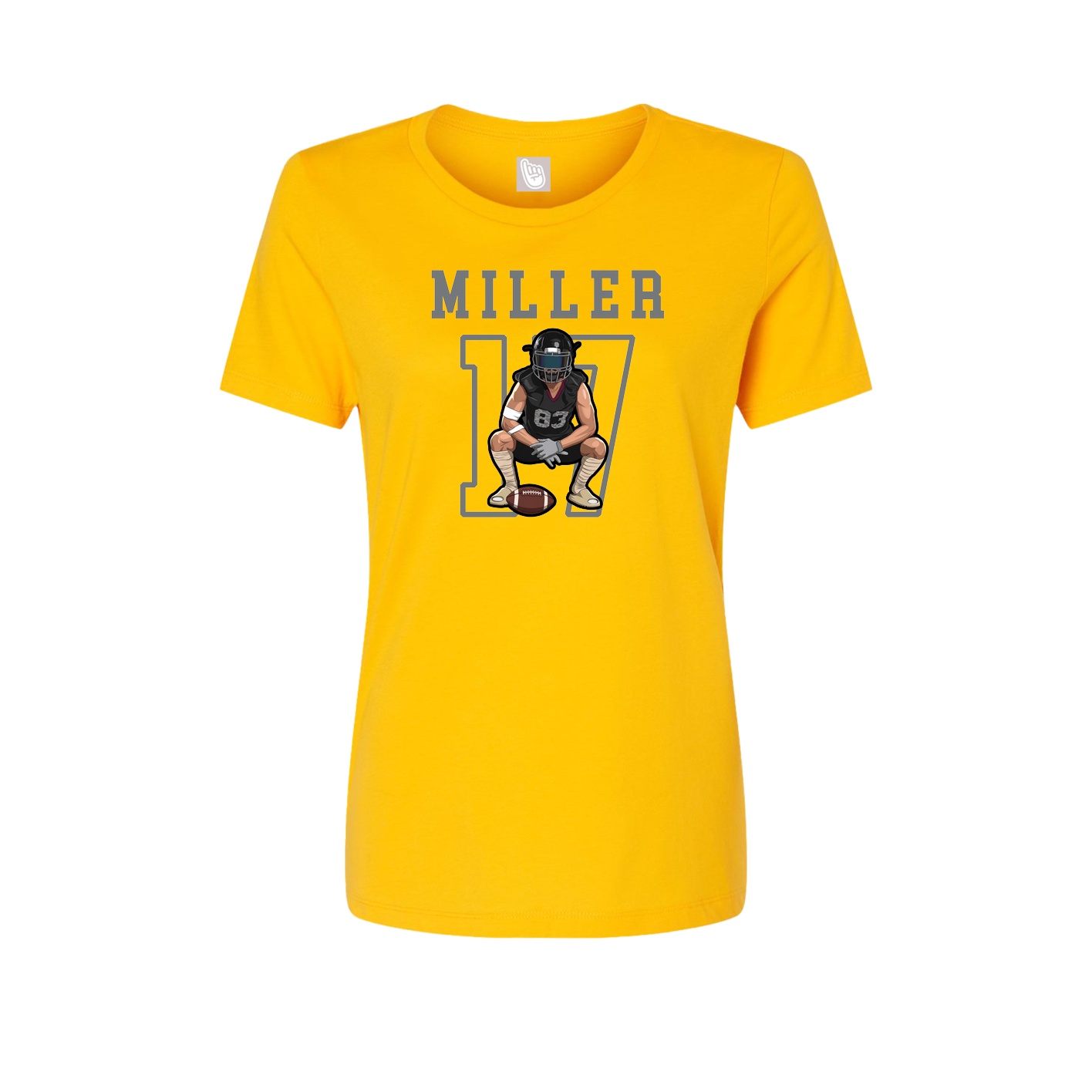 Womens Tee — Shirsey in Gold
