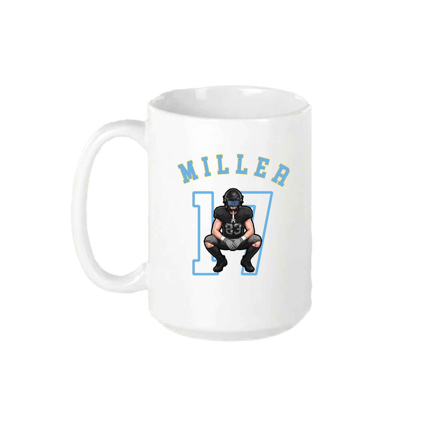 15oz Coffee Mug — Shirsey Arch in White