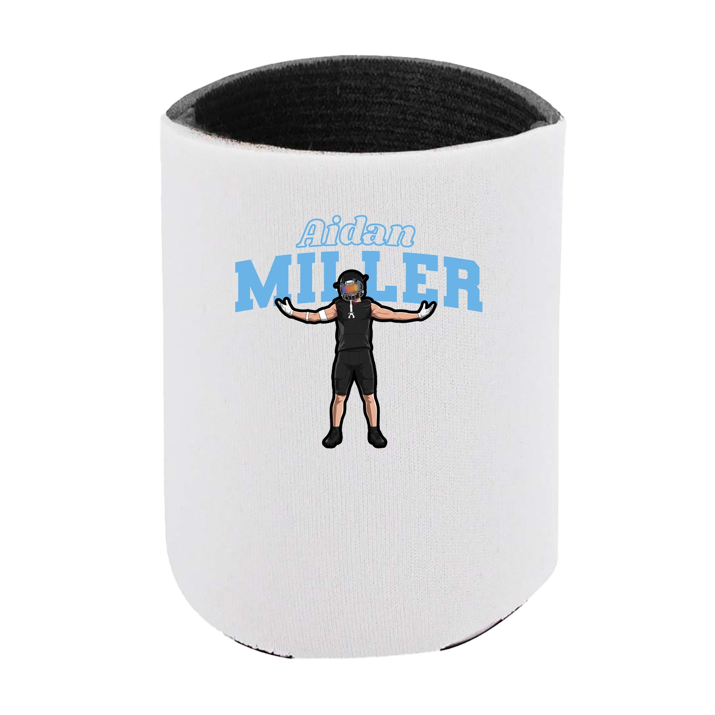 Can Holder — Name Arch in White