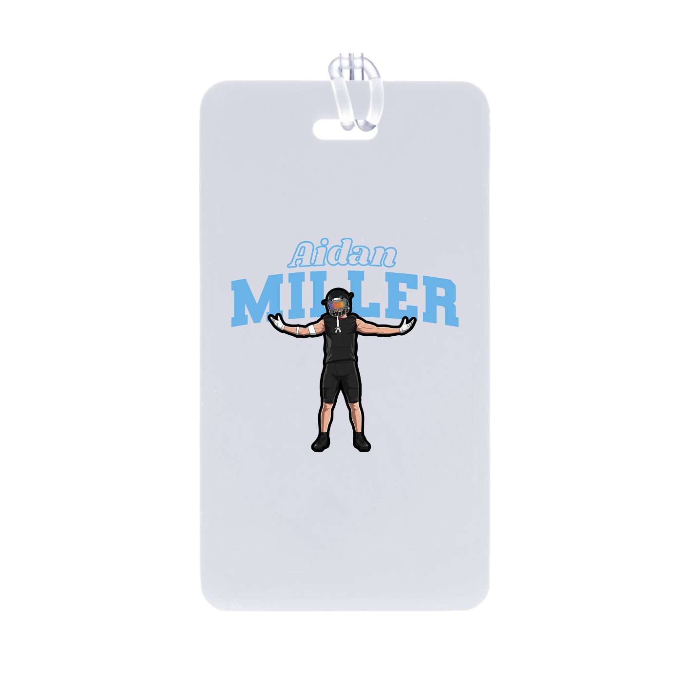 Bag Tag — Name Arch in Classic