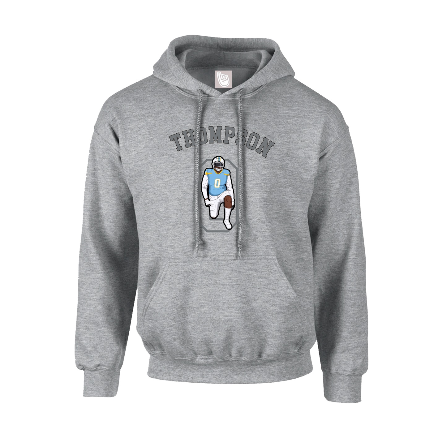 Youth Hoodie — Shirsey Arch in Grey