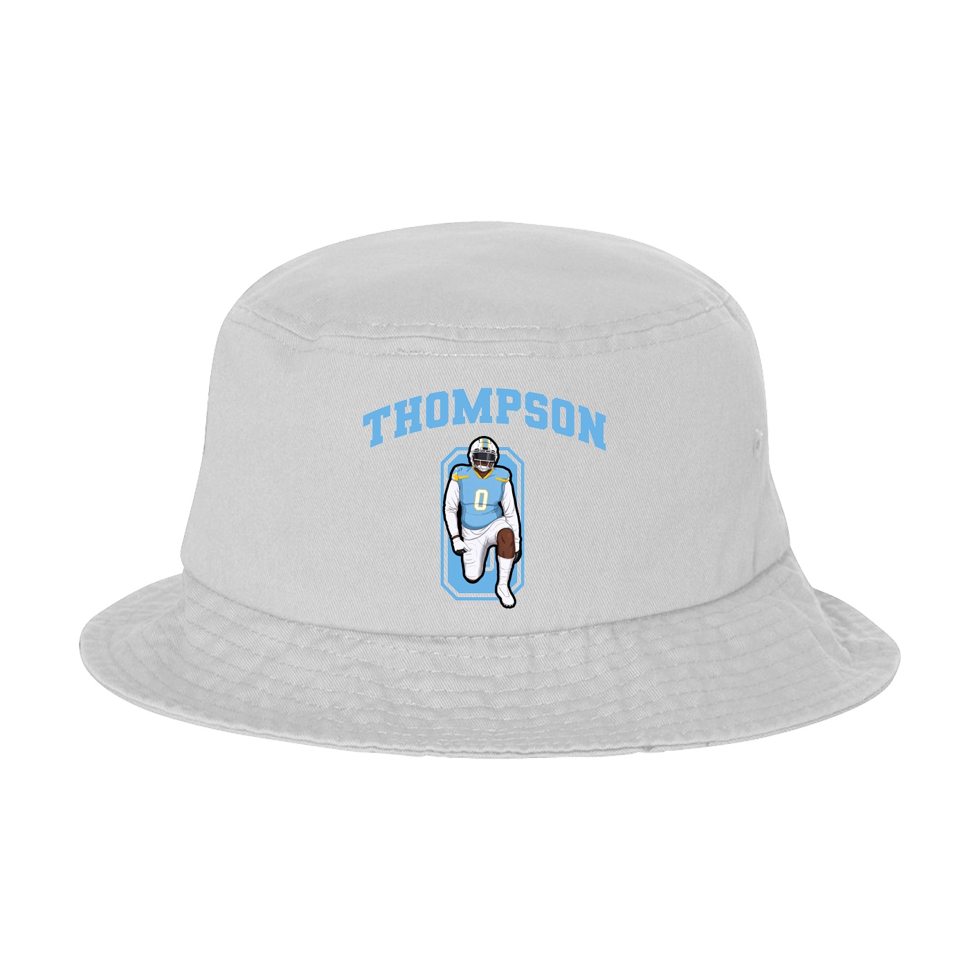 Bucket Cap — Number in White