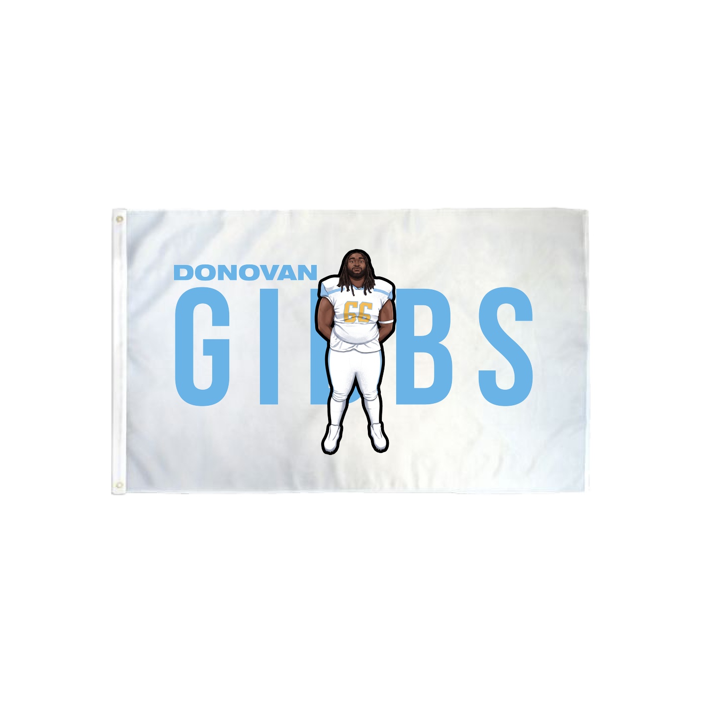 3x5 Flag — Player Name in Classic