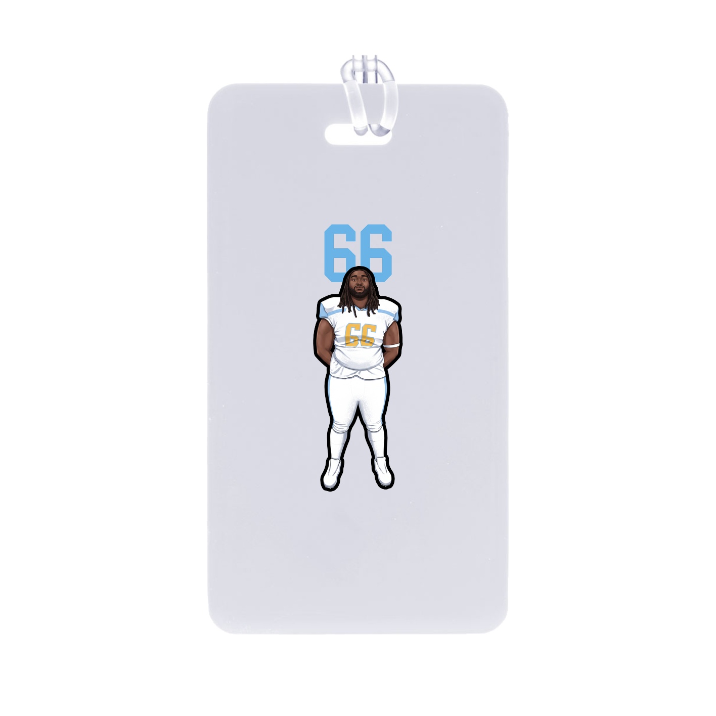 Bag Tag — Number Top in Classic