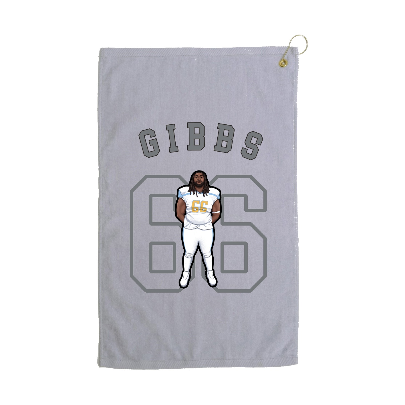 Golf Towel — Shirsey Arch in Grey