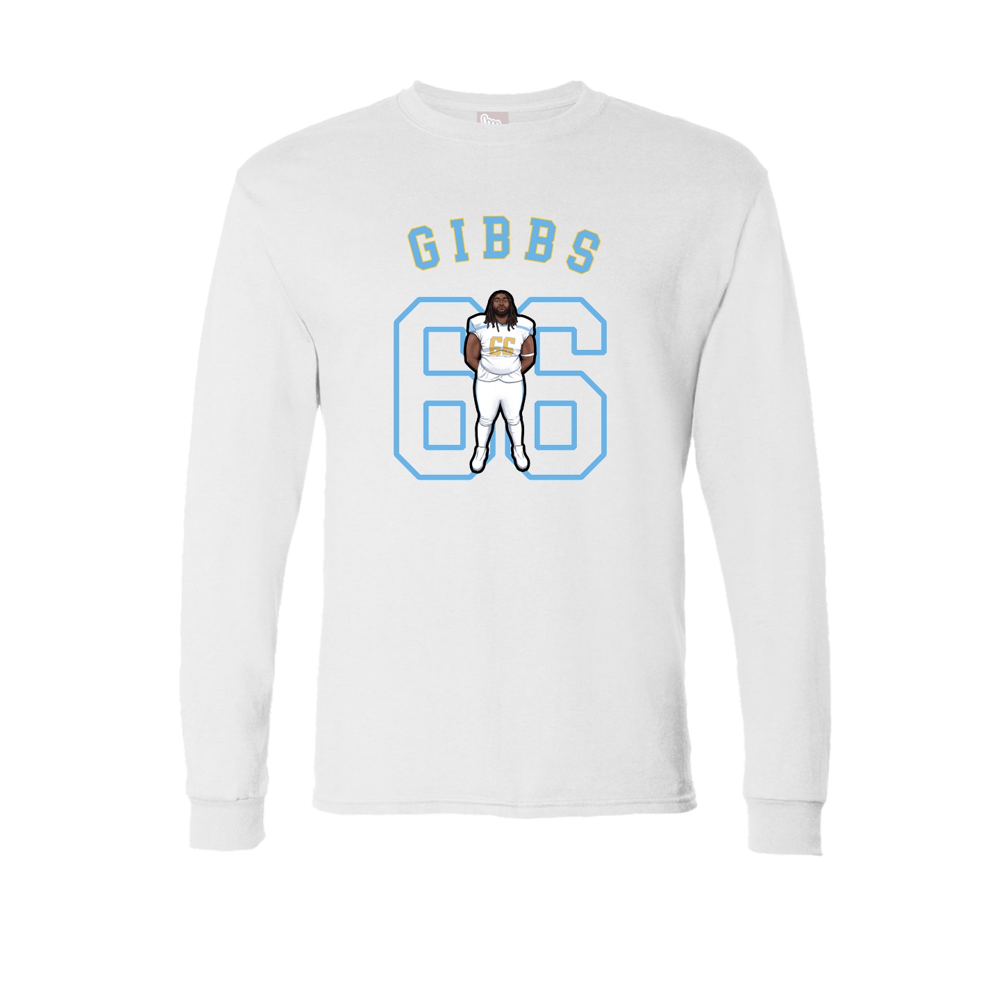 Long Sleeve Tee — Shirsey Arch in White