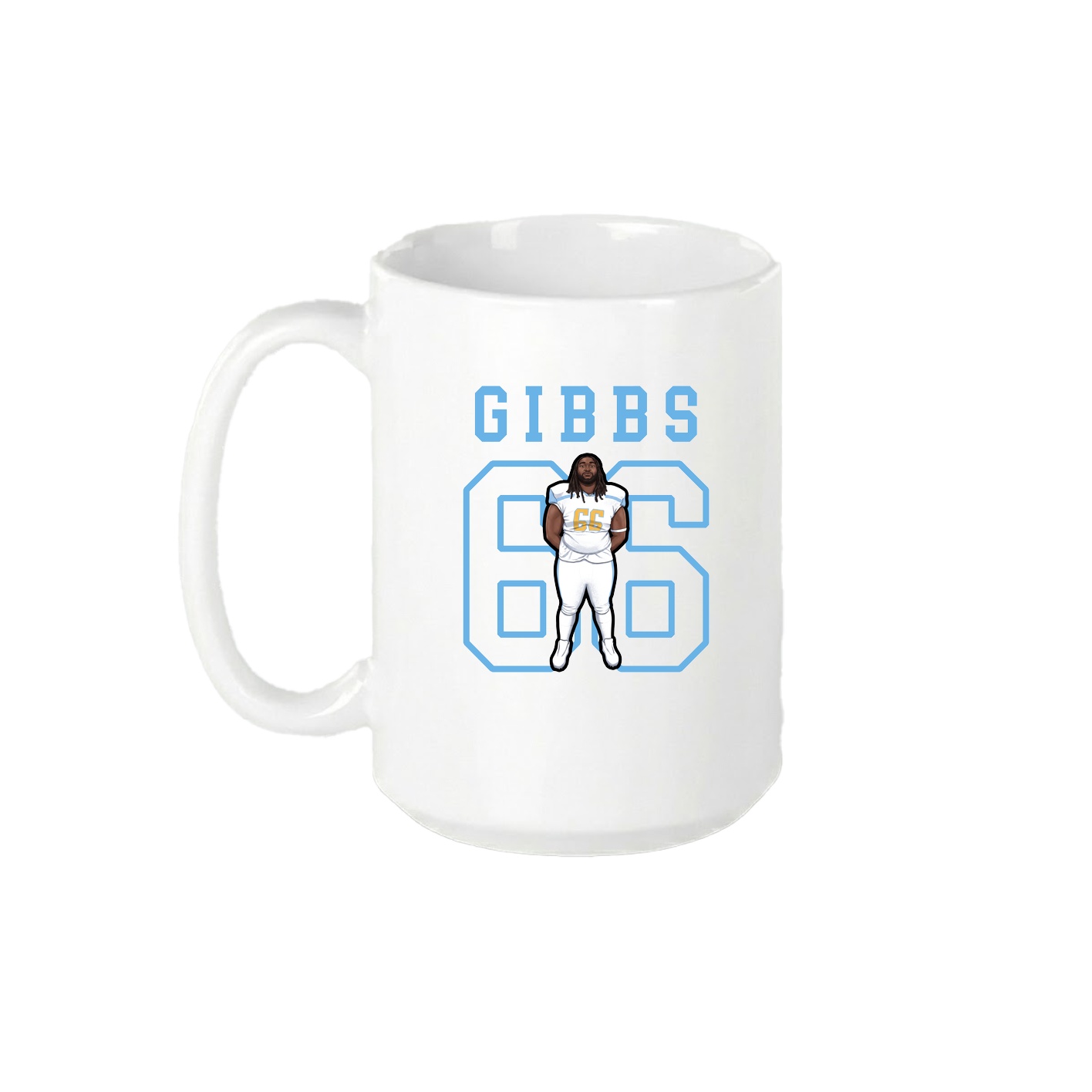 15oz Coffee Mug — Shirsey in White