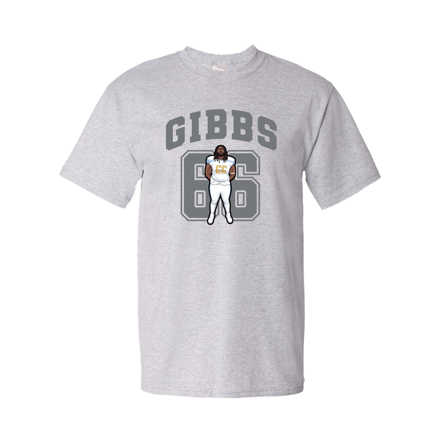 Tee — Number in Grey