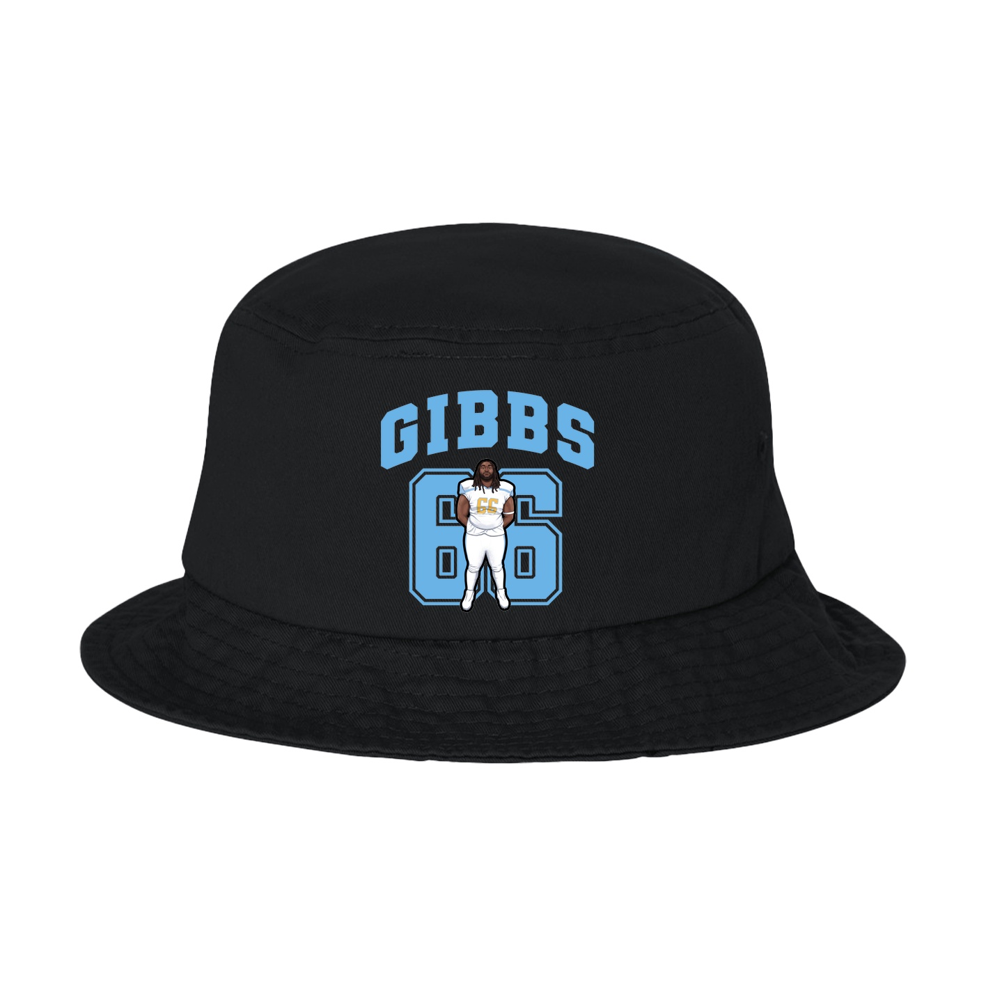 Bucket Cap — Number in Black