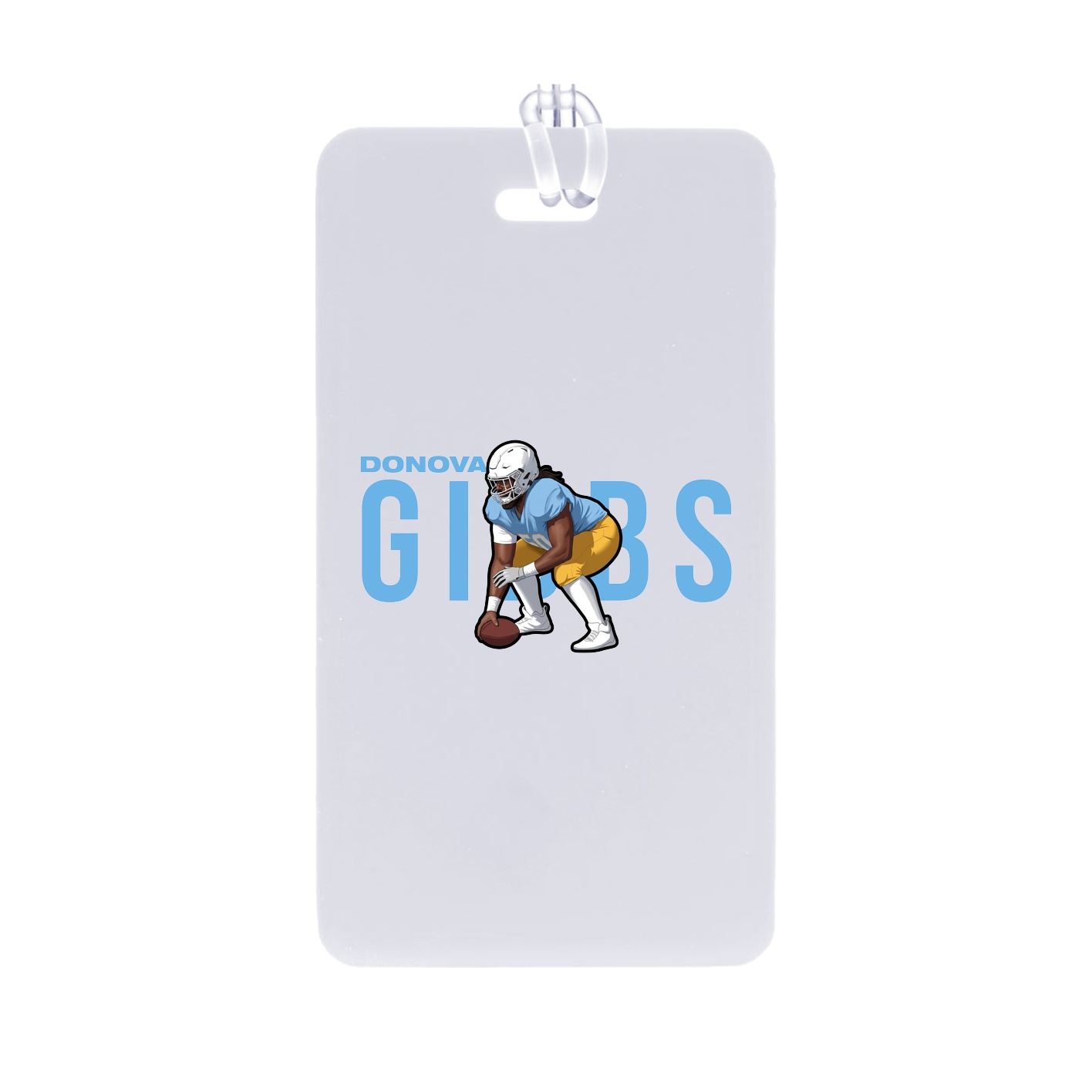 Bag Tag — Player Name in Classic