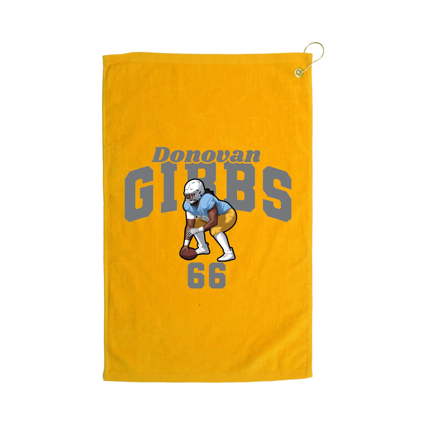 Golf Towel — Signature Arch in Gold