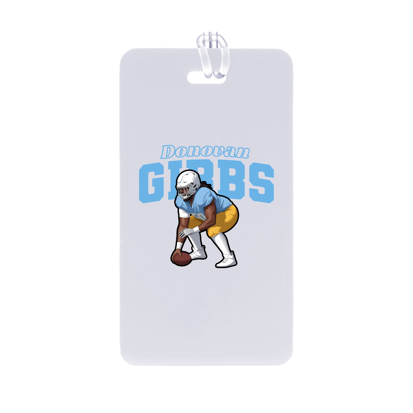 Bag Tag — Name Arch in Classic