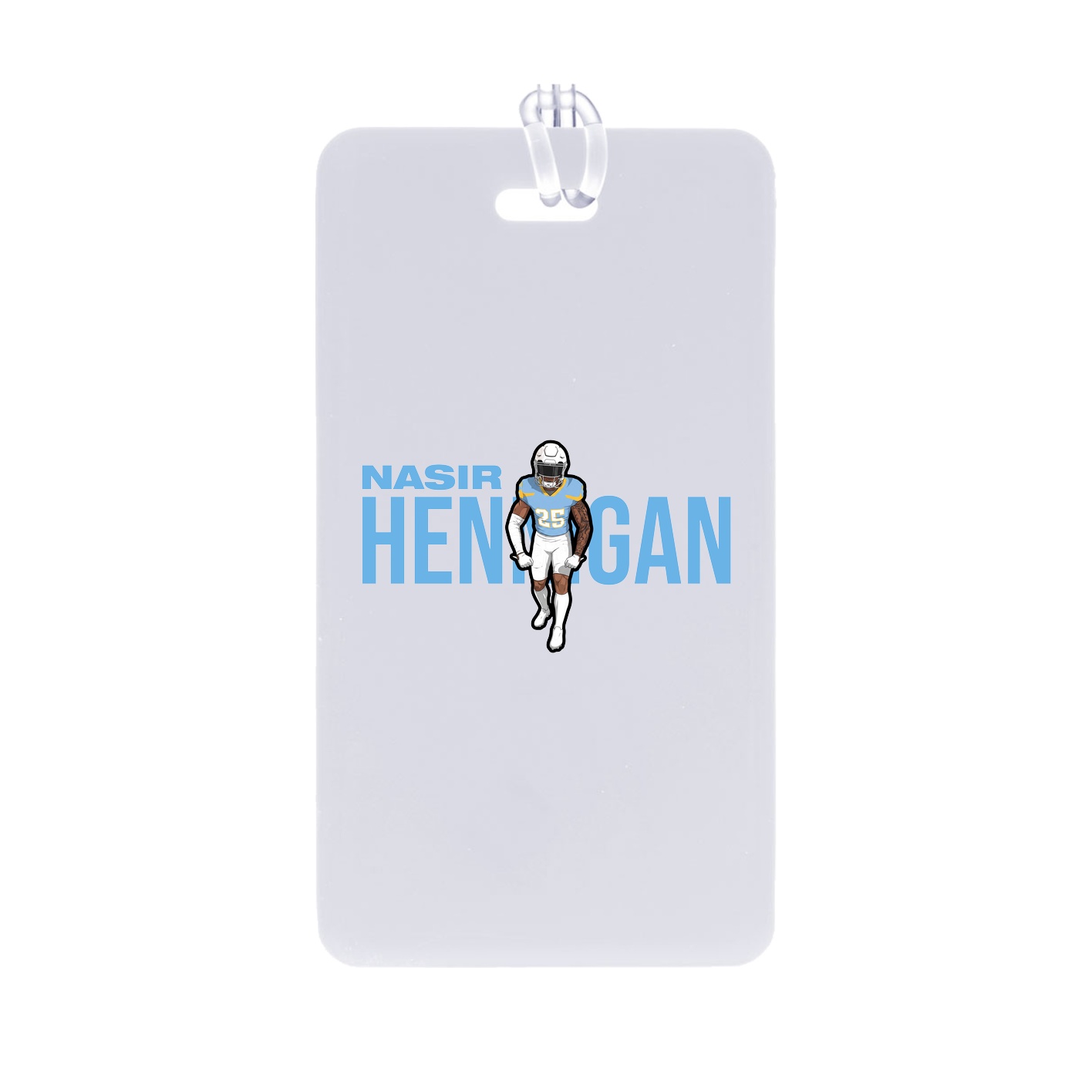 Bag Tag — Player Name in Classic