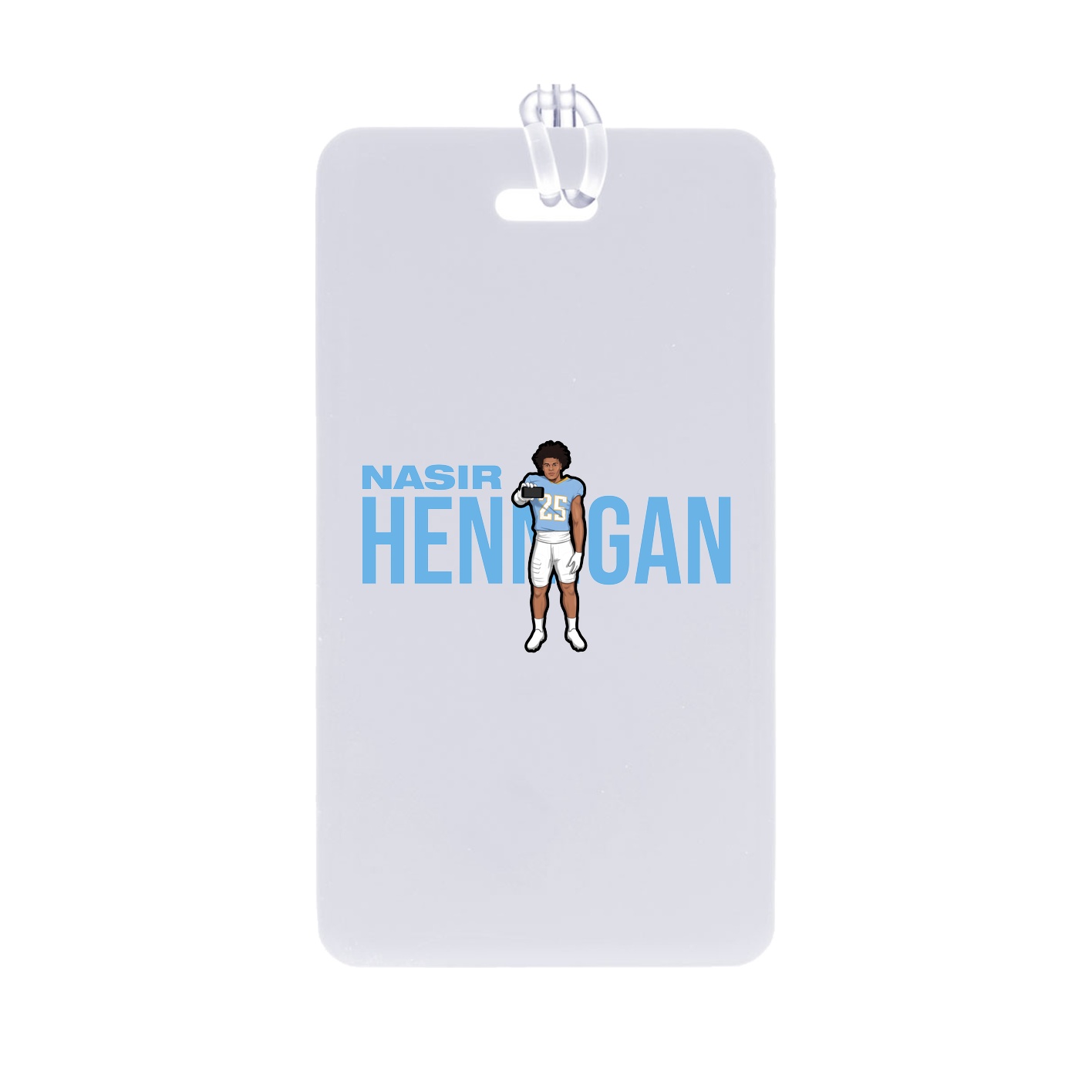 Bag Tag — Player Name in Classic