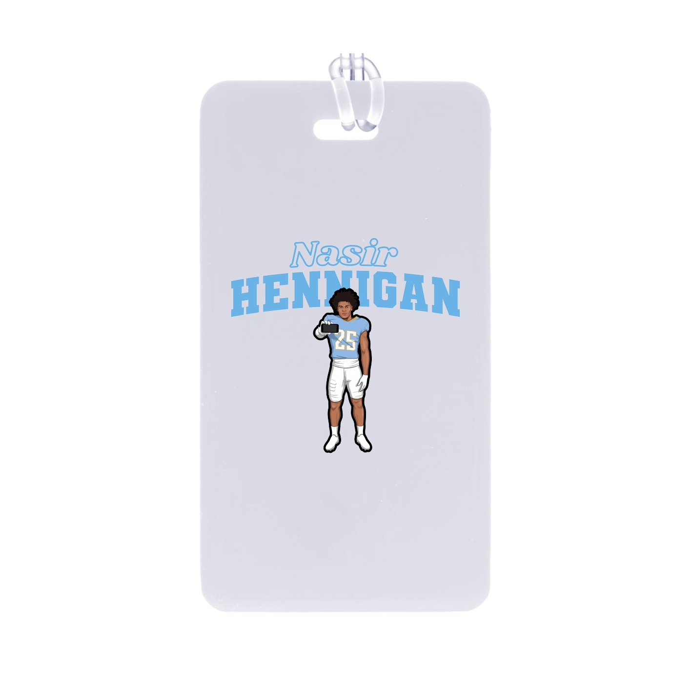Bag Tag — Name Arch in Classic