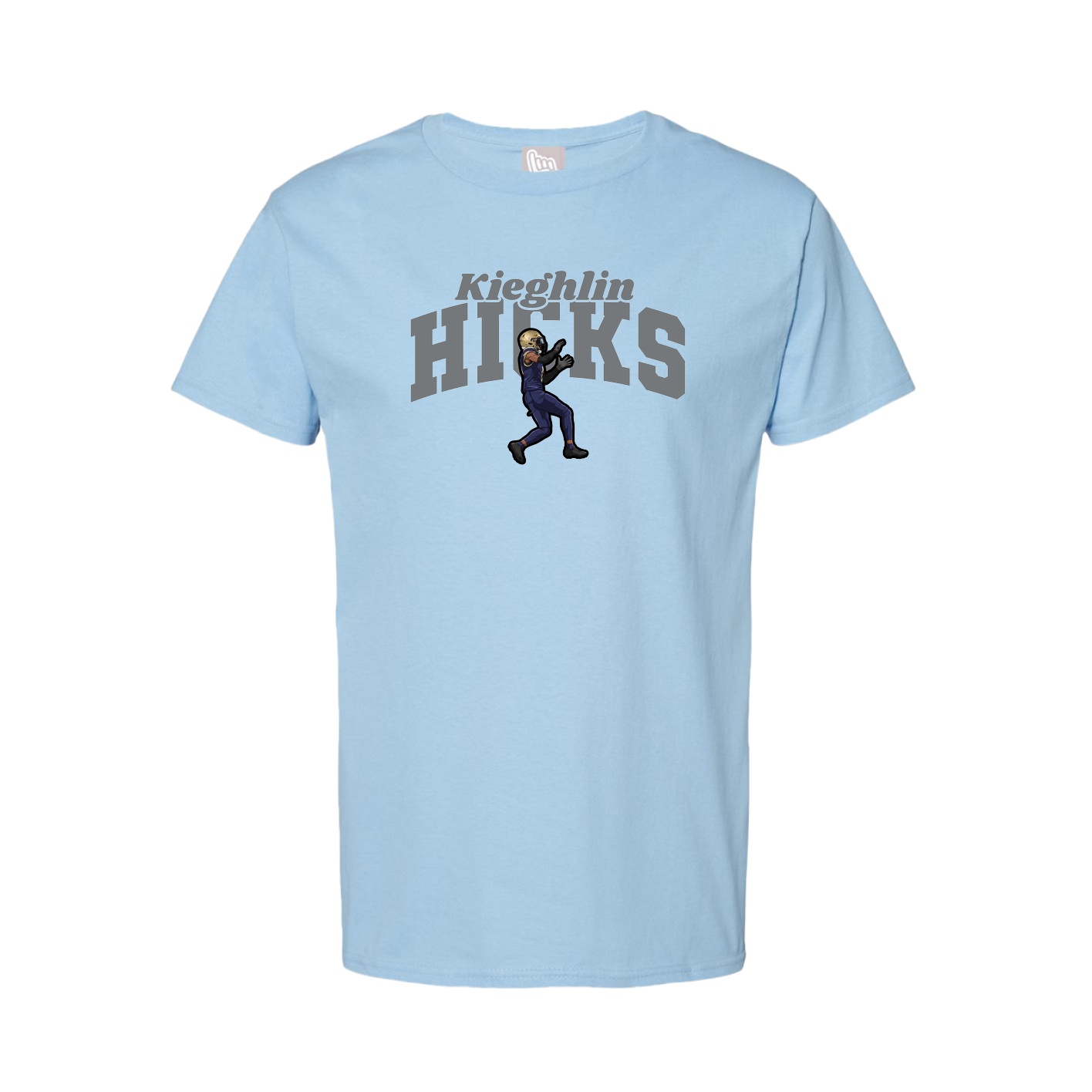 Tee — Signature Arch in Light Blue