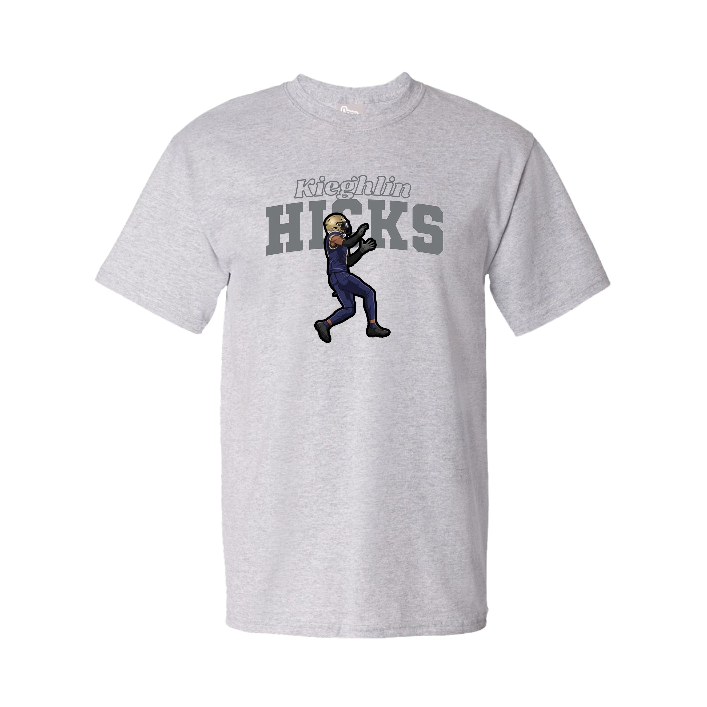 Tee — Name Arch in Grey