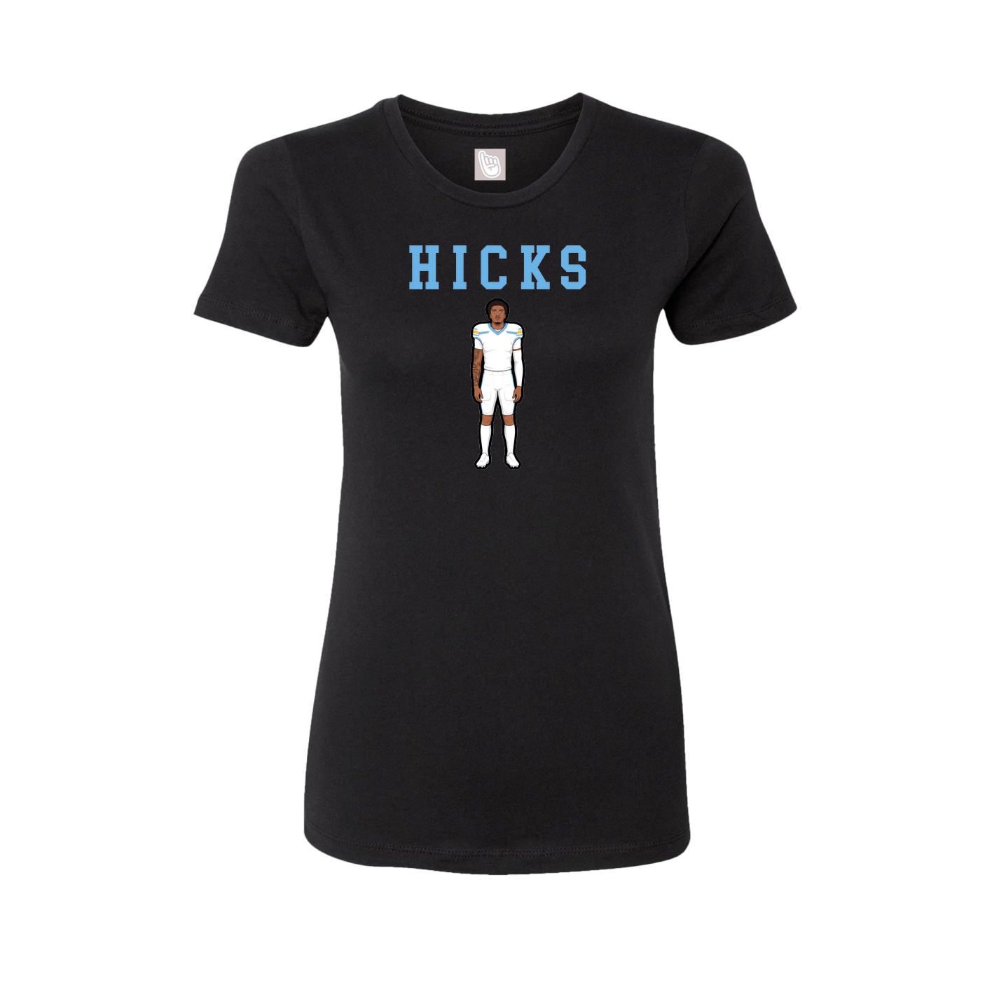 Fitted Women's Tee — Shirsey in Black